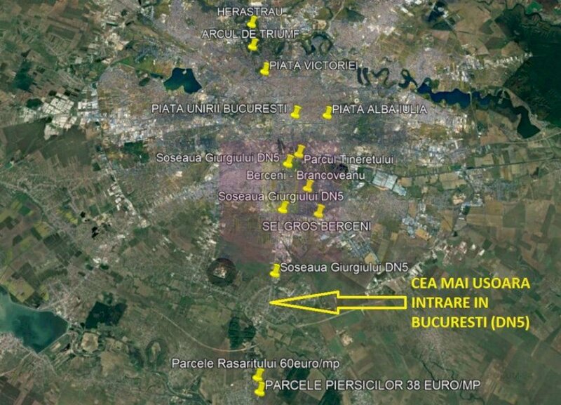 Teren constructie casa - 1 Decembrie - Zona Metropolitana Bucuresti